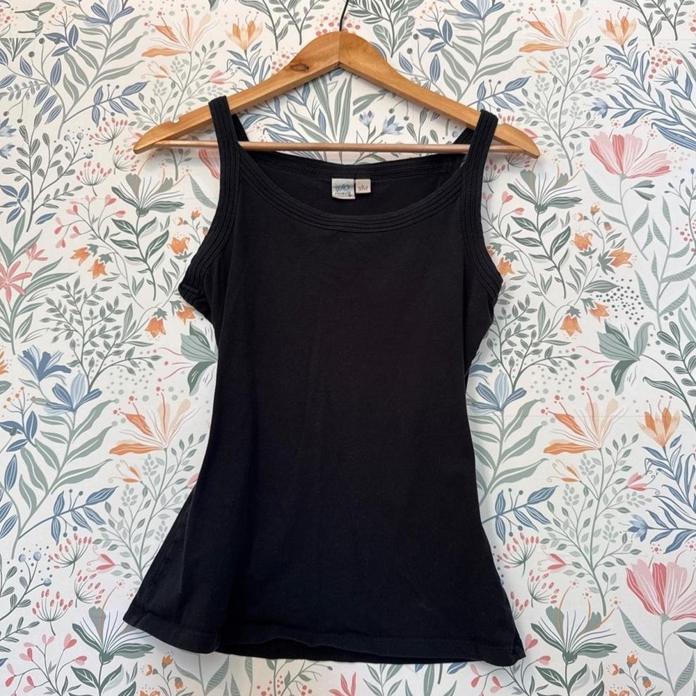 Vintage SO Wear It Declare It Black Cami Top Y2K